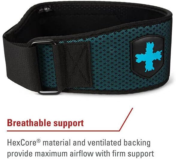 Harbinger Women's Hexcore Belt S-Light Blue Fitness-Gurte, Small