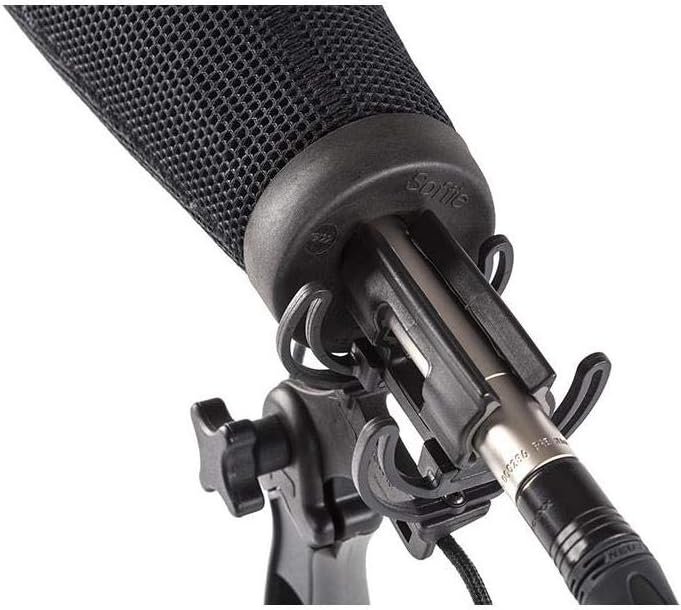 Rycote 033203 18cm 19-22mm Standard Hole Super Softie Microphone Windshield,Black