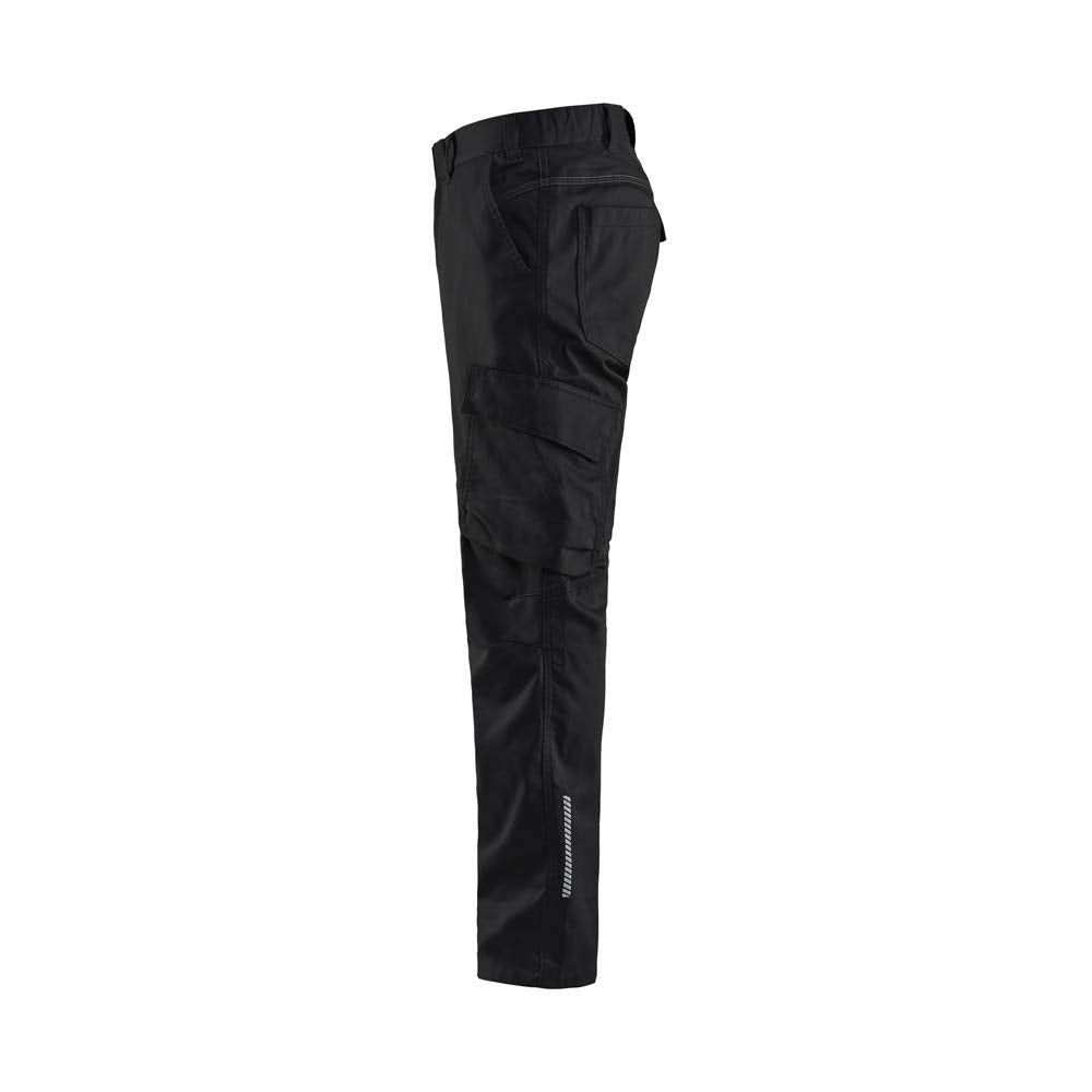 Blaklader 144418329900D112 Industrie Stretch Arbeitshose, Schwarz, Grösse D112