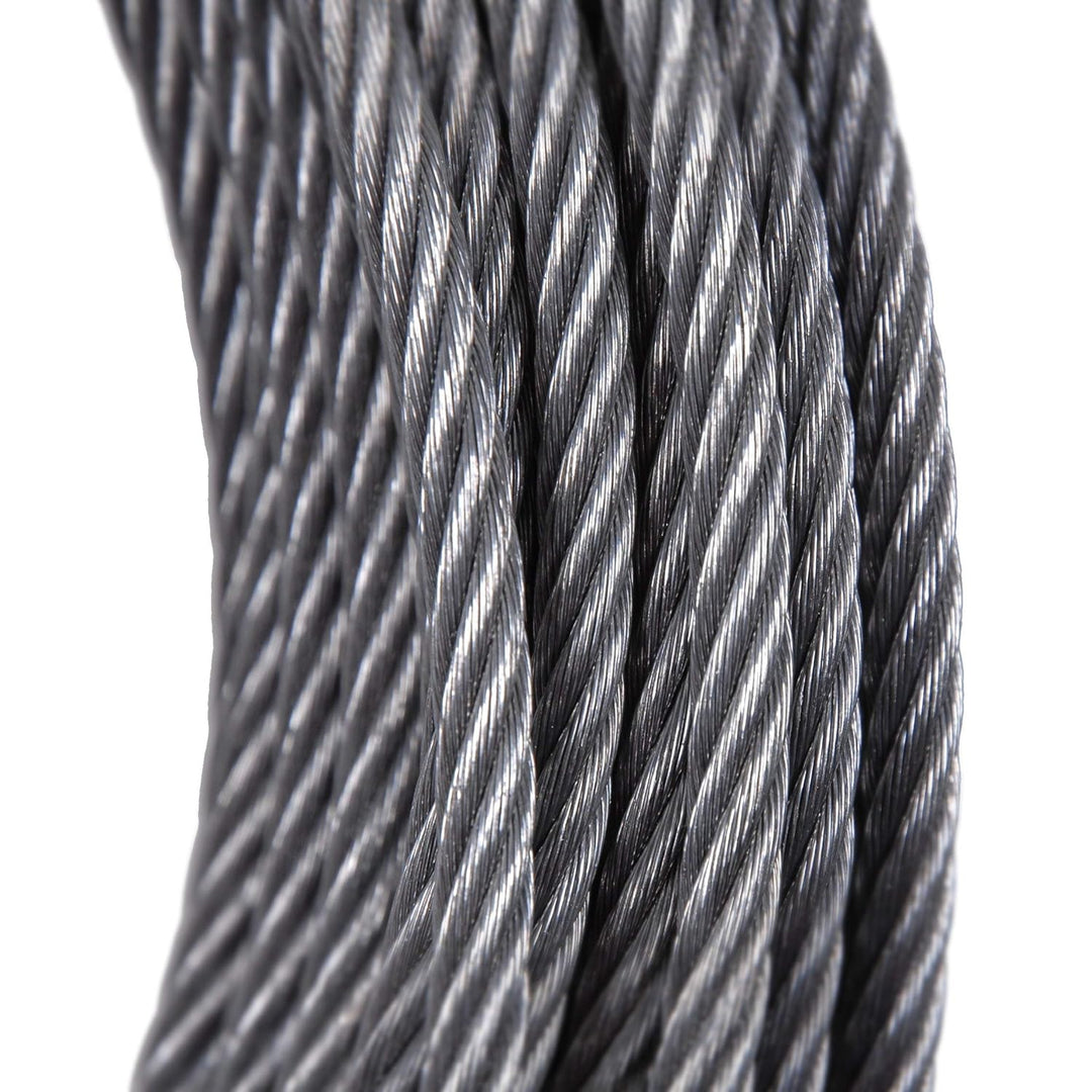 Drahtseile24 Drahtseil, Stahlseil, Stahldrahtseil – Meterware | verzinkt | 7x7, 6x19, 7x19, 6x37 | Ø