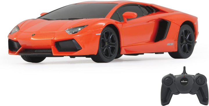Lamborghini Aventador 1:24 2,4GHz - offiziell lizenziert, ca zu 1 Stunde Fahrzeit bei ca. 9 Km/h, pe
