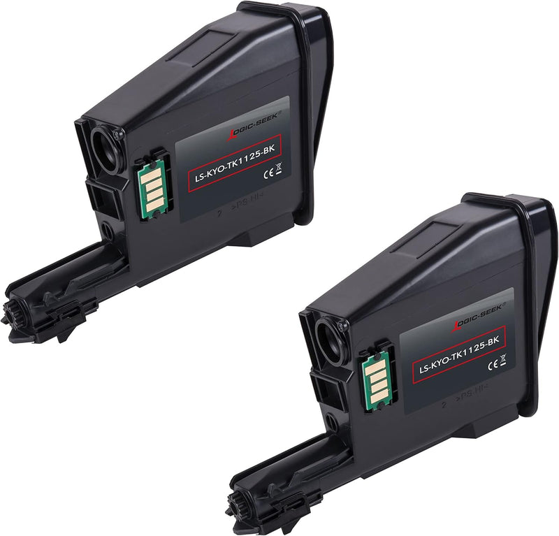 2 Toner kompatibel für Kyocera TK-1125 FS-1061DN 1325 MFP - 1T02M70NL0 - Schwarz je 2100 Seiten (02)
