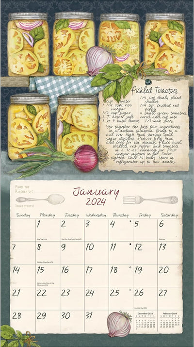 LANG American Kitchen 2024 Wandkalender (24991001891), 2024