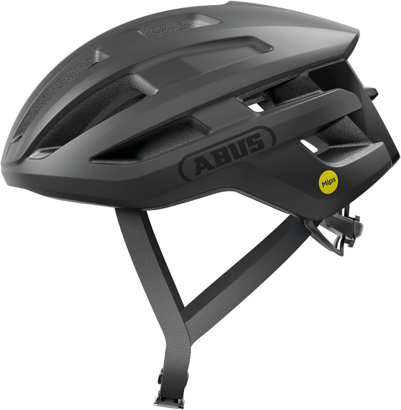 ABUS Rennradhelm PowerDome MIPS - leichter Fahrradhelm mit cleverem Belüftungssystem und Aufprallsch