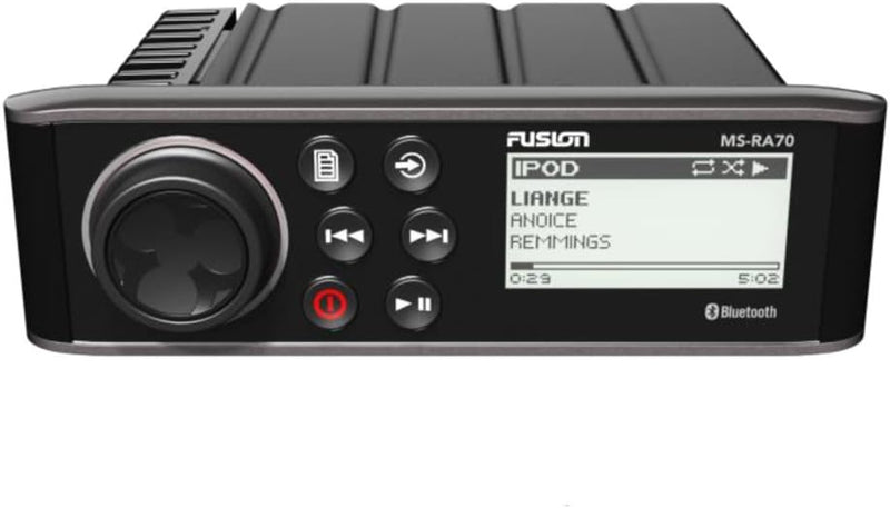 Fusion ms-ra70 – Multimedia Player mit Bluetooth, Schwarz