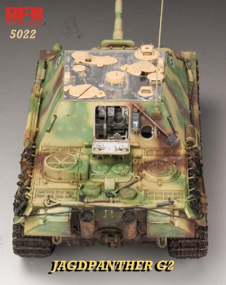 RYE FIELD MODEL RFM5022 RYEFIELD Models 5022 1/35 Jagdpanther G2 w/Full Interior KIT