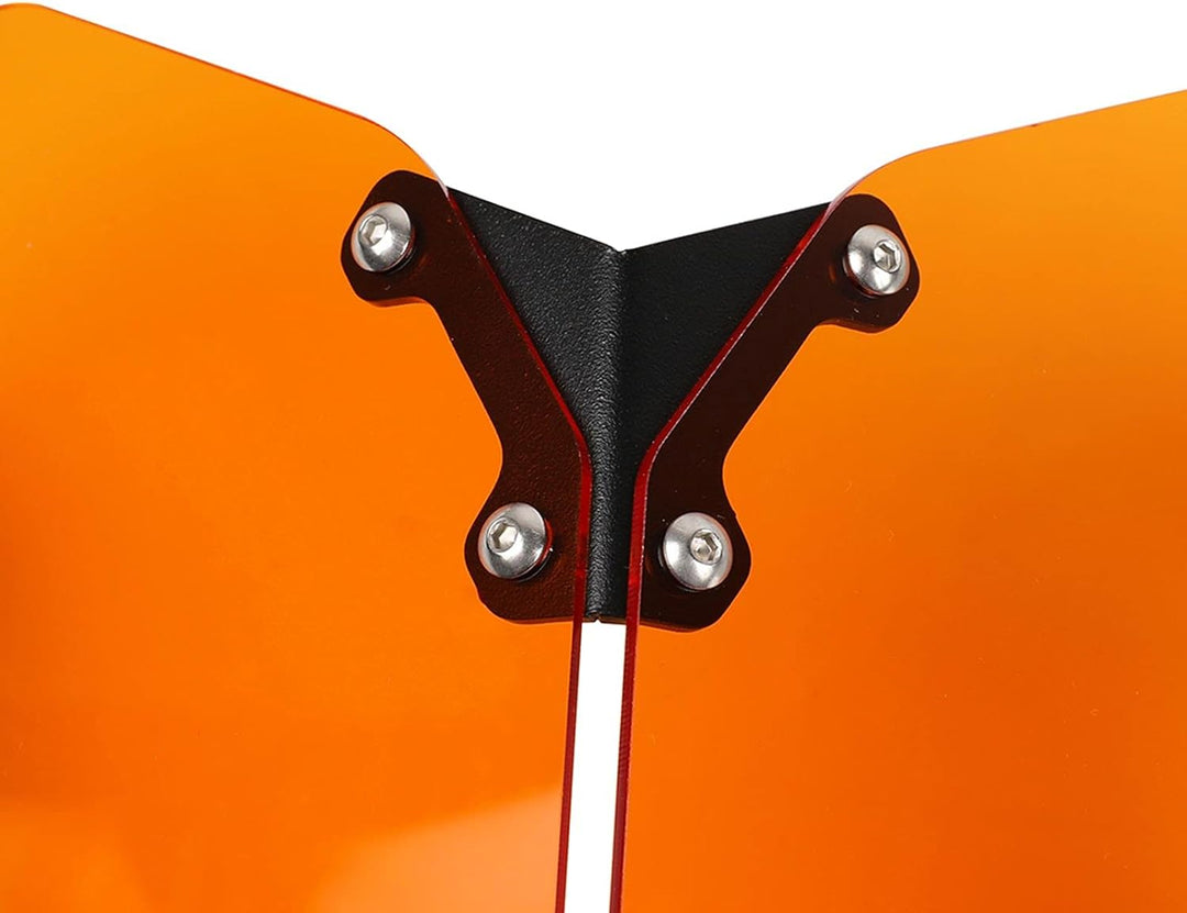 YIEBA Motorrad Scheinwerferschutzgitter für Tenere 700 XTZ 700 XTZ690 Tenere T7 2019-2021 Orange, Or