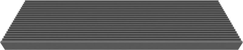 DOLLE TRIMAX-Stufe für Aussentreppen, Einzelstufe, 80 x 22 x 4 cm, anthrazit. Aus glasfaserverstärkt