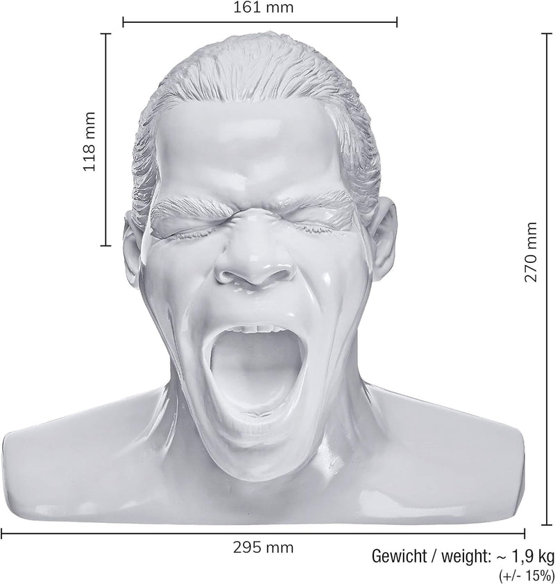 Oehlbach Scream Unlimited - Kopfhörerständer in Form des legendären Oehlbach-Kopfes - Optimale Aufbe