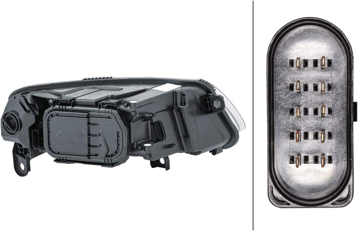 HELLA 1EJ 009 925-011 Halogen-Hauptscheinwerfer - links - für u.a. Audi A6 Avant (4F5, C6) Links (Fa