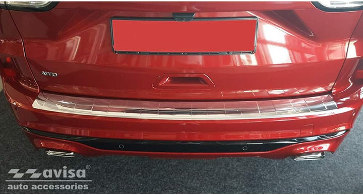 Avisa Edelstahl Heckstossstangenschutz kompatibel mit Ford Kuga III ST-Line/Vignale/Hybrid ST-Line 2