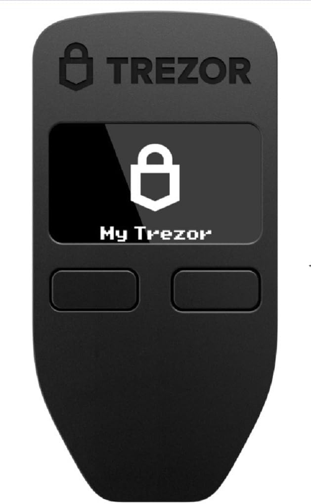 Trezor Model One - Die Original-Hardware-Wallet für Kryptowährungen, Bitcoin-Sicherheit, Speichern u
