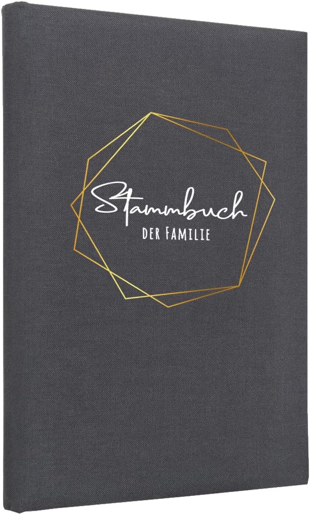 Hochzeitideal – Stammbuch der Familie Serie Bari Nr. 237-21,0 cm x 15,0 cm - Buchbinderleinen Stammb