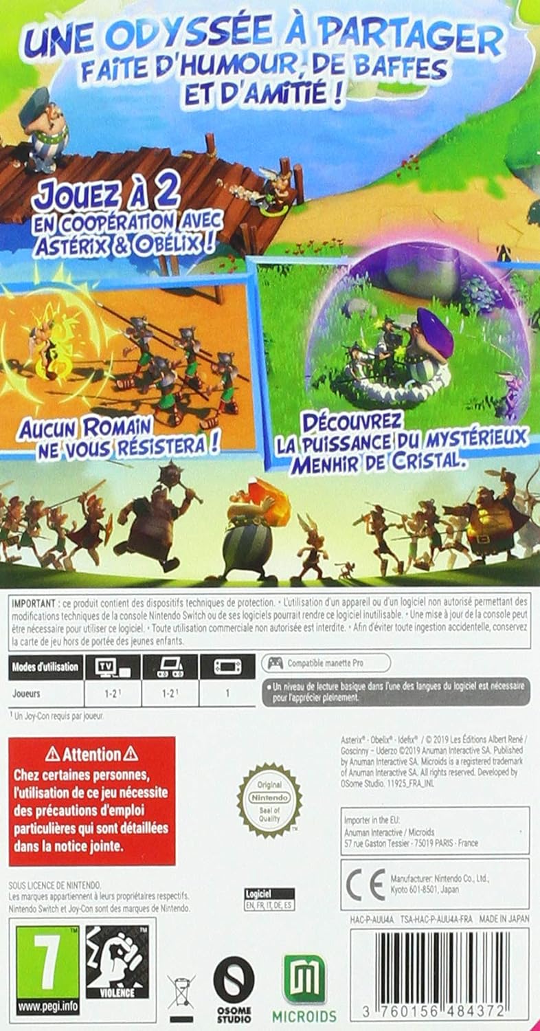 Asterix & Obelix XXL 3: The Crystal Menhir NSW [