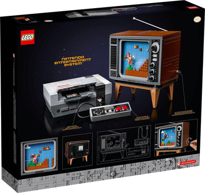 LEGO Super Mario Nintendo Entertainment System 71374 Gameplay Bauset, Modellbausätze für Erwachsene