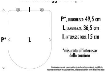 Pozzi Ginori 04760000 Sitz Duroplast-Vase Join, weiss