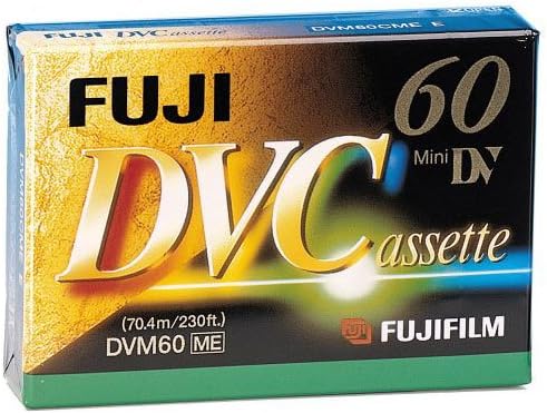 Fuji Magnetics DVC 60 DV Mini Digital Video, 5er Pack