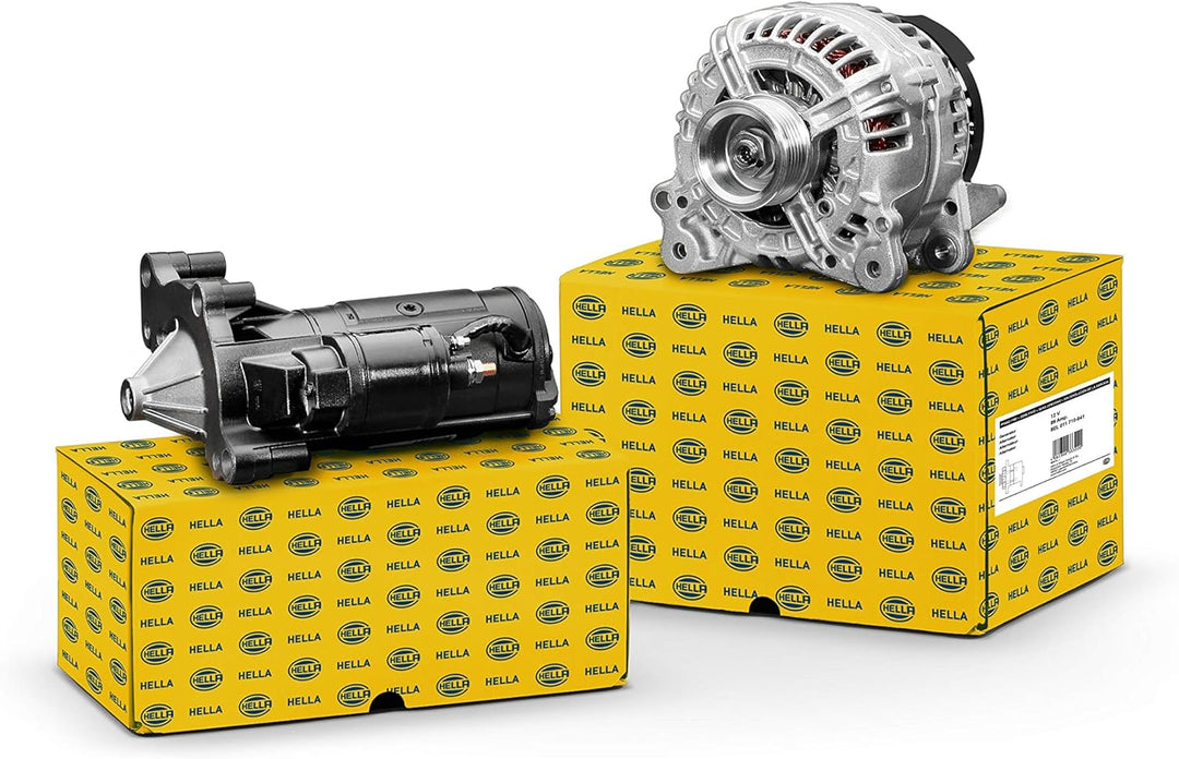 HELLA - Generator/Lichtmaschine - 14V - 65A - für u.a. Fiat Seicento / 600 (187_) - 8EL 011 711-671