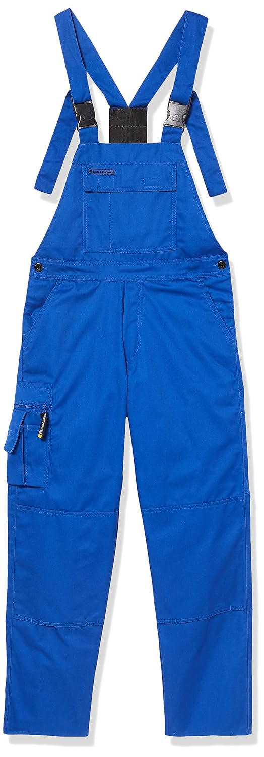 Leber&Hollman LH-WOMBISER_N38 Wovico Schutzlatzhose, Blau, 38 Grösse