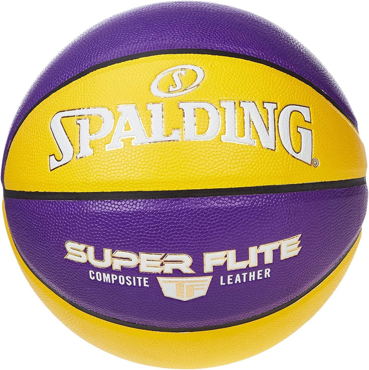 Spalding Super Flite Ball 76930Z, Unisex basketballs, Yellow, 7 EU