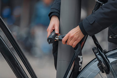 AXA Linq 100 – Fahrradschloss – Kettenschloss – Schloss für E-Bikes und Roller – Sicherheitsstufe 14
