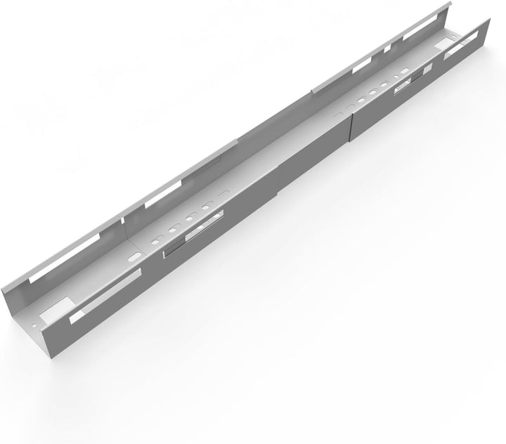 EISNHAUER® Kabelwanne Beam, extra Lange Kabelführung, flexibel verstellbar 110 bis 170 cm, Metall (S