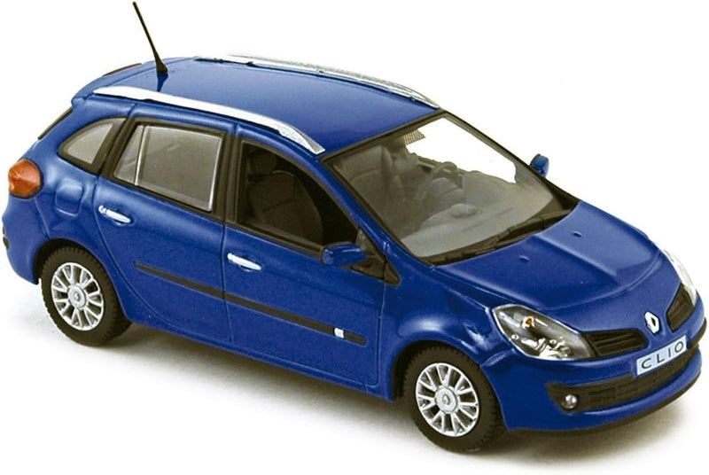 Norev - 517580 – Miniatur-Fahrzeug – Renault Clio Kombi 2007 – Blau – Massstab 1/43