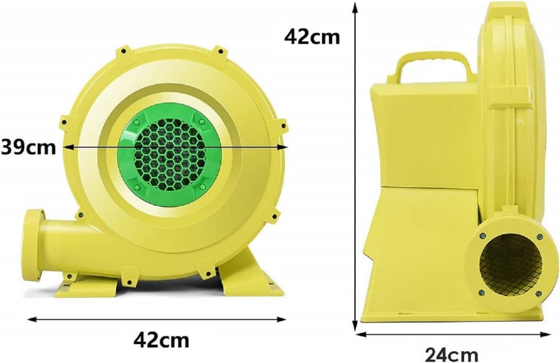 COSTWAY 850W Gebläse Luftpumpe Ventilator Windmaschine Radiallüfte Lüfter elektrisch für aufblasbare