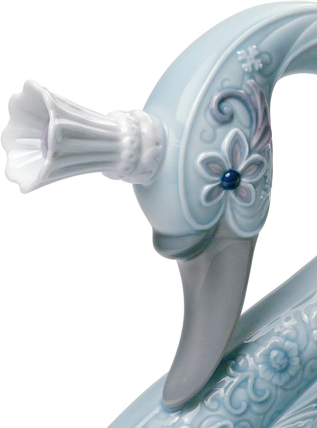 LLADRÓ Figur Die Schwanenprinzessin. Schwan. Porzellan.
