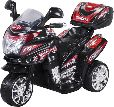 Actionbikes Motors Kinder Elektromotorrad C051 - Belastbarkeit 25 kg - Elektro Kinderdreirad mit Sou