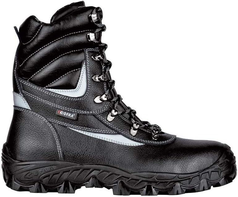 Cofra FW100-000.W39 NEW RODANO S3 SRC Sicherheitsstiefel, Schwarz, Grösse 39 39 EU, 39 EU