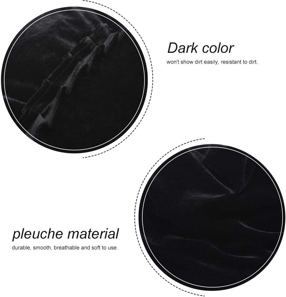Volle Klavierabdeckung, 5 Farben Modische Pleuche-Klavierabdeckung Klavierstaubabdeckung Instrumente