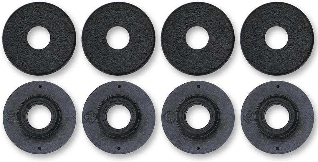 PETEX Gummimatten passend für A6 ab 05/1997-03/2004 Fussmatten schwarz 4-teilig