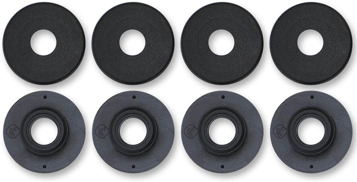 PETEX Gummimatten passend für A6 ab 05/1997-03/2004 Fussmatten schwarz 4-teilig