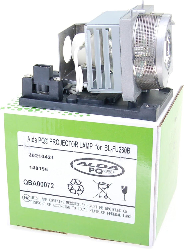 Alda PQ-Premium, Beamerlampe/Ersatzlampe kompatibel mit 1026952, BL-FU260B für SMARTBOARD U100, U100