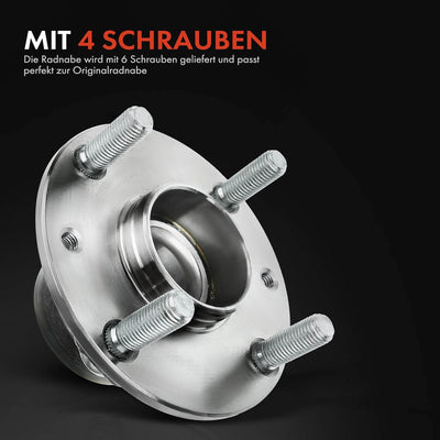 Frankberg 1x Radnabe Radlagersatz Vorderachse Links oder Rechts Kompatibel mit MX-5 I NA 1.6L-1.8L 1