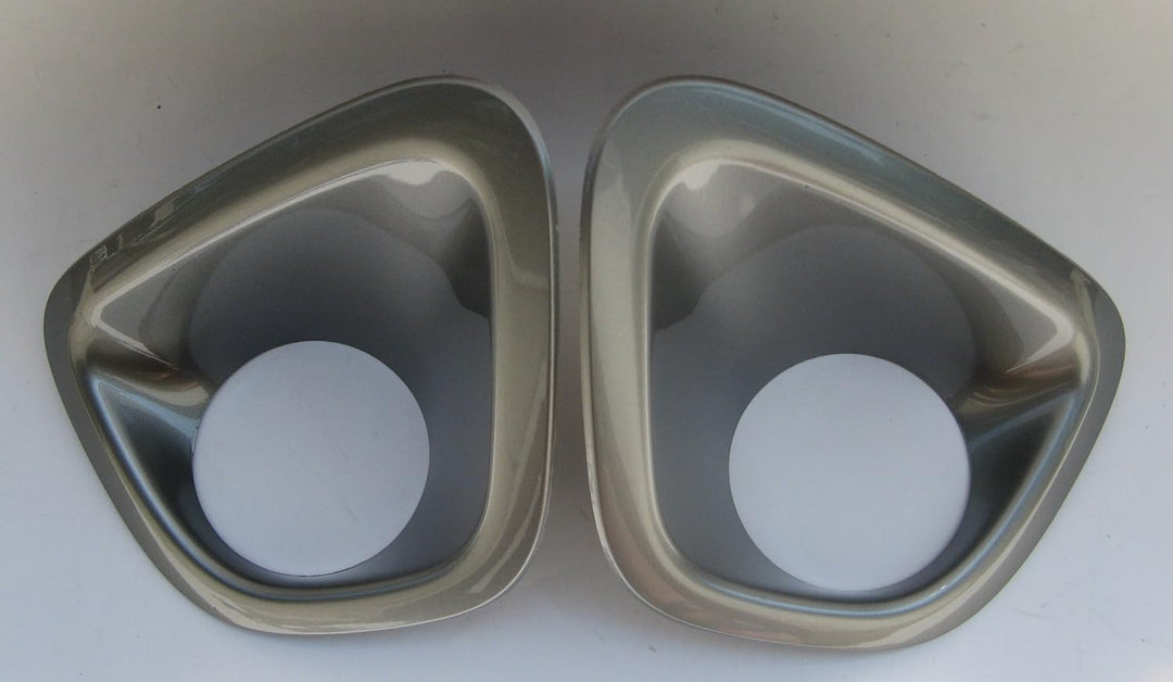 2Stk Ringe Nebelscheinwerfer Blenden silber