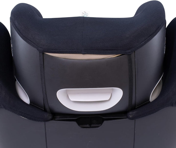 JYOKO KIDS Bezug für Autositz Kompatibel mit Cybex Solution M und Pallas B - Fix (BLACK SERIES), BLA
