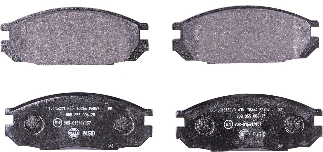 HELLA PAGID 8DB 355 006-251 Bremsbelagsatz - T0364 - Dicke/Stärke: 17mm - Bremssystem: Sumitomo - ni