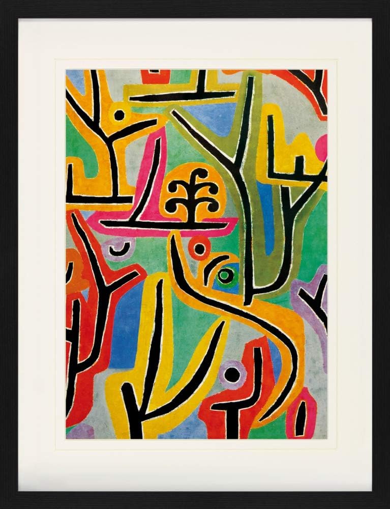 1art1 Paul Klee Poster Park Bei Lu, 1938 Gerahmtes Bild Mit Edlem Passepartout | Wand-Bilder | Im Bi