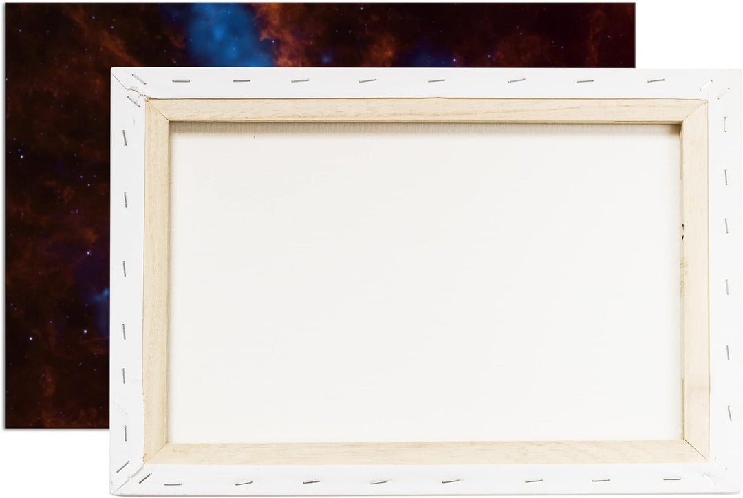 deyoli Tarantel Nebel Format: 80x60 als Leinwand, Motiv fertig gerahmt auf Echtholzrahmen, Hochwerti