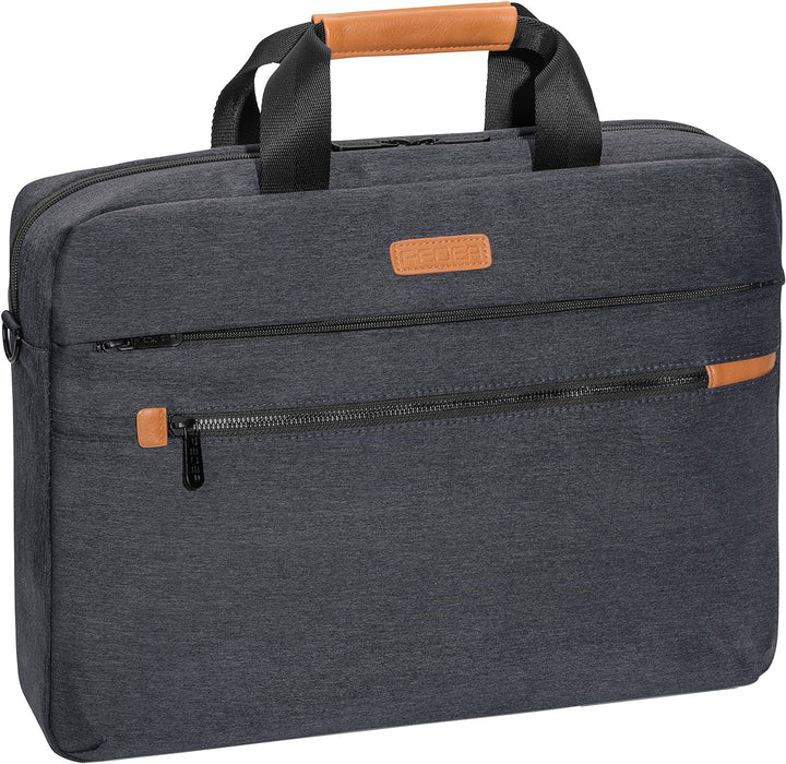 PEDEA Laptoptasche "Elegance Pro" Notebook-Tasche bis 15,6 Zoll (39,6 cm) Umhängetasche mit Schulter