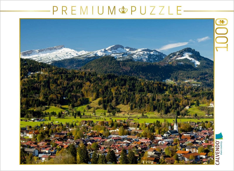 CALVENDO Puzzle Oberstdorf 1000 Teile Lege-Grösse 64 x 48 cm Foto-Puzzle Bild von Walter G. Allgöwer