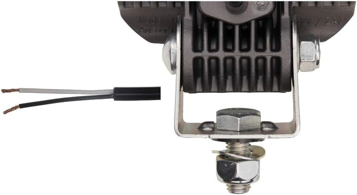 HELLA - LED-Arbeitsscheinwerfer - Q90 compact - 12/24V - 1GA 996 284-012 stehender Anbau mit Bügel w