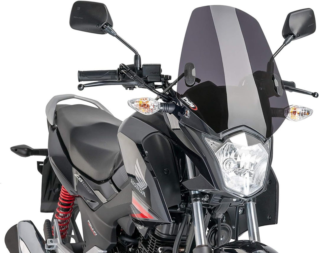 Puig 7726 F Naked New Generation Sport Modell Windschutzscheibe Stark Getönt, Stark Getönt