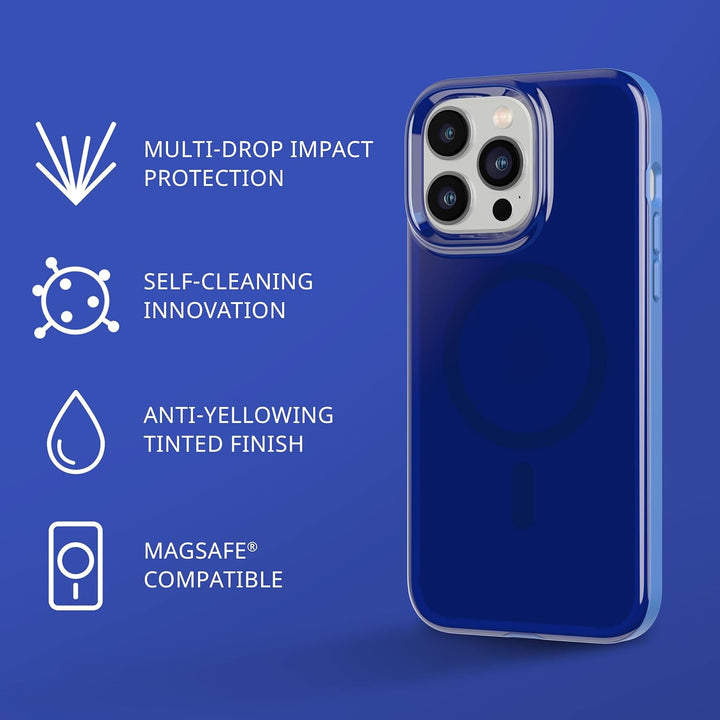 tech21 iPhone 14 Pro Max Evo Tint kompatibel mit MagSafe® - Stossdämpfende & Kratzfeste getönte Hand