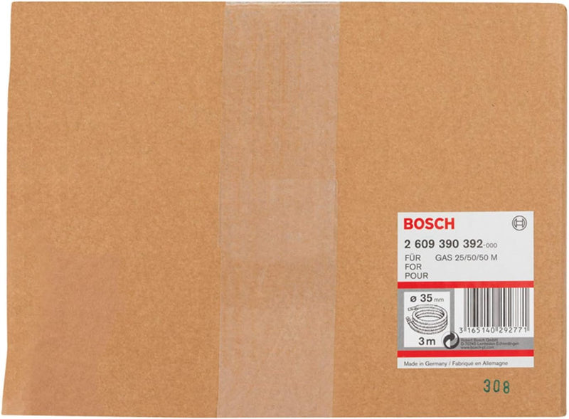 Bosch Professional Zubehör 2609390392 Schlauch 3m, 35 mm, 3m, 35 mm