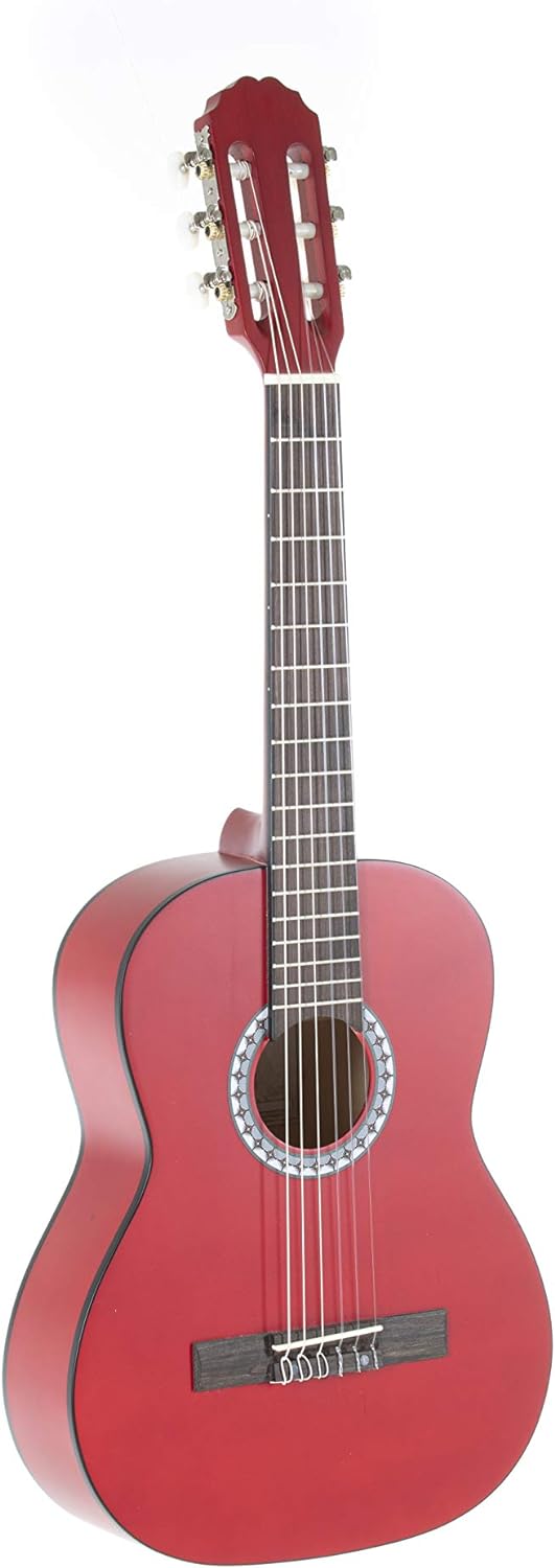 GEWA Konzertgitarre BASIC 1/2 transparent rot - PS510123 - ***NEU***, 1/2 transparent rot