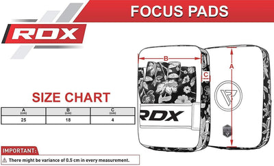 RDX Frauen Handpratzen Schlagen Fokus Haken & Jab Pads Thai Kick Damen Boxpratzen Streik Schild MMA