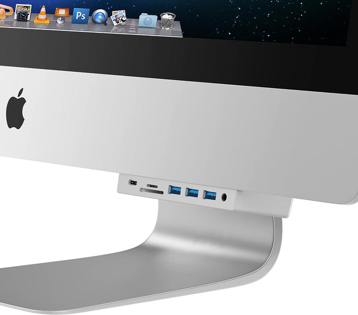 SABRENT iMac USB C Hub aktiv 3.2 Gen1 mit netzteil, 4K HDMI, 3.2 Gen2 Port + 3 USB 3.2 gen1, SD/Micr